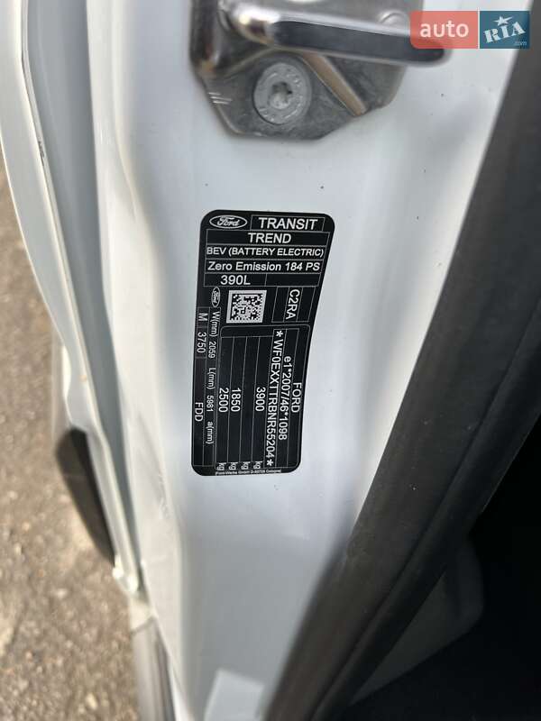 Грузовой фургон Ford E-Transit 2023 в Луцке фото 12 Грузовой фургон Ford E-Transit 2023 в Луцке