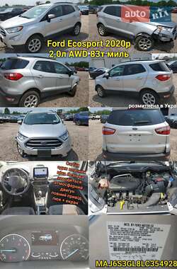 Позашляховик / Кросовер Ford EcoSport 2020 в 