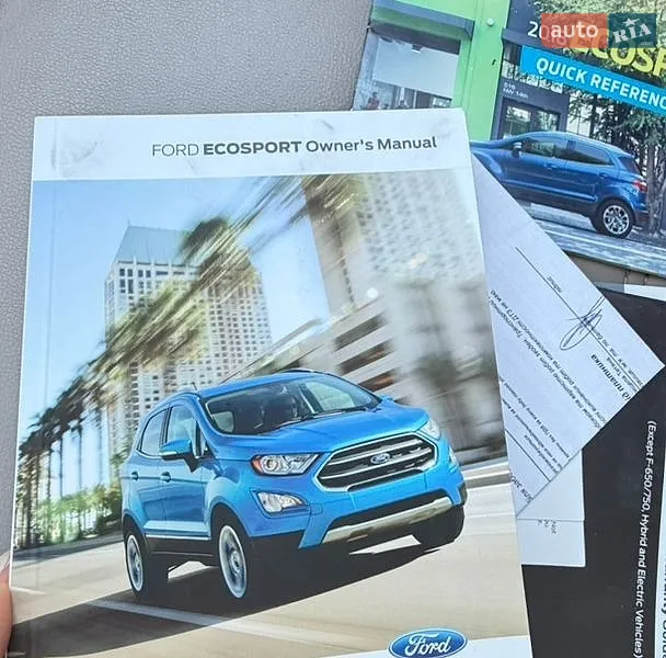 Внедорожник / Кроссовер Ford EcoSport 2018 в Одессе документ