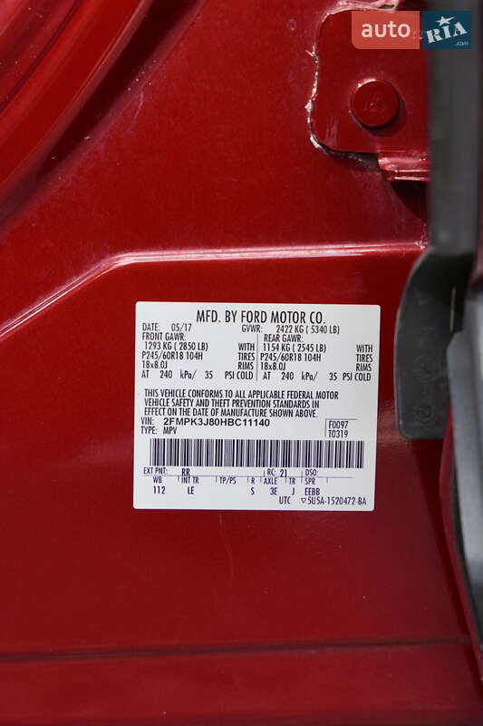 Позашляховик / Кросовер Ford Edge 2017 в Дніпрі фото 29 Позашляховик / Кросовер Ford Edge 2017 в Дніпрі