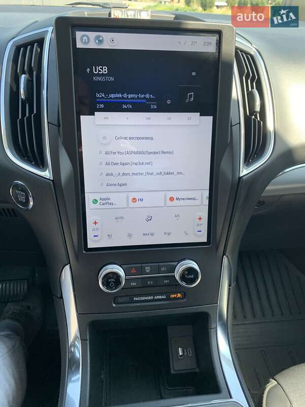 Позашляховик / Кросовер Ford Edge 2021 в Дніпрі