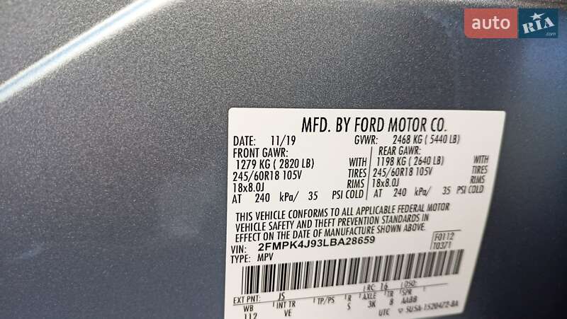 Внедорожник / Кроссовер Ford Edge 2019 в Дубно фото 18 Внедорожник / Кроссовер Ford Edge 2019 в Дубно