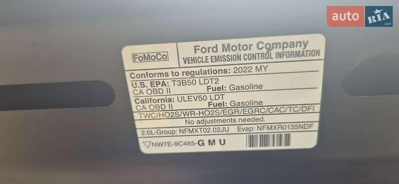 Позашляховик / Кросовер Ford Edge 2022 в Дубні