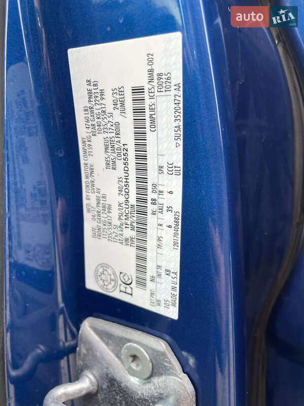 Позашляховик / Кросовер Ford Escape 2017 в Рівному фото 23 Позашляховик / Кросовер Ford Escape 2017 в Рівному