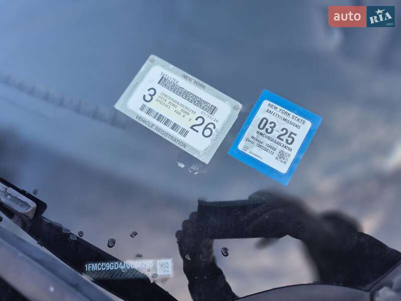 Внедорожник / Кроссовер Ford Escape 2018 в Дубно