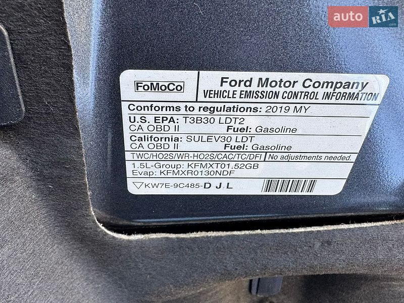 Позашляховик / Кросовер Ford Escape 2019 в Дубні