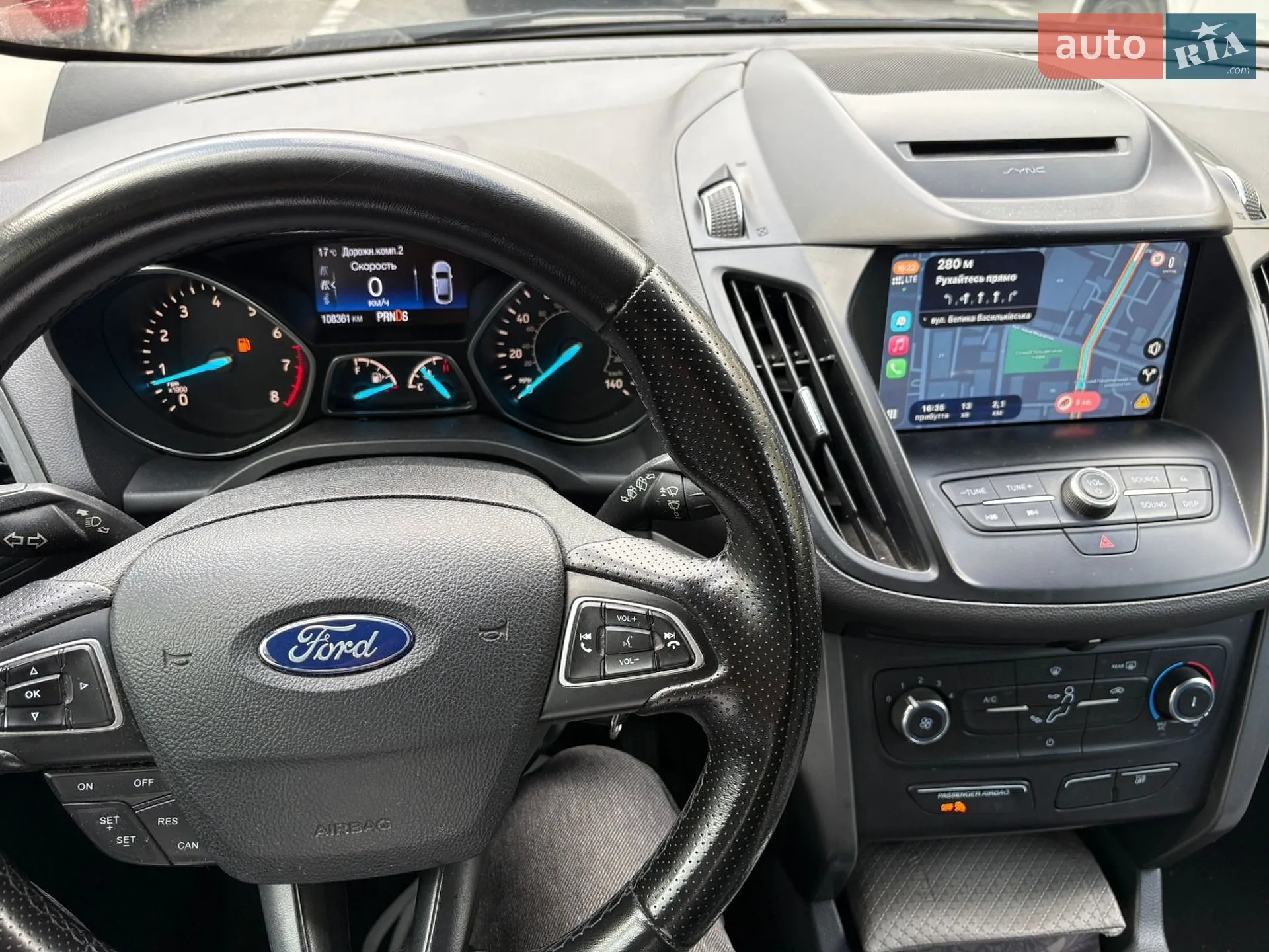Ford Escape 2017 VIN 1FMCU0F72HUE84341 фото оголошення 20 з 21