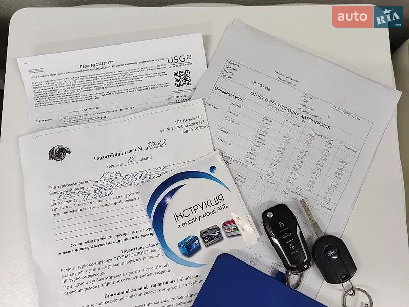 Позашляховик / Кросовер Ford Escape 2013 в Вінниці документ