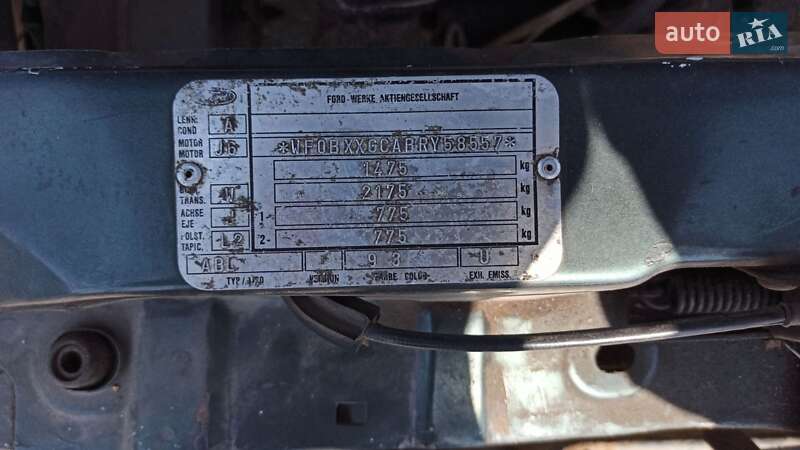 Хетчбек Ford Escort 1994 в Харкові