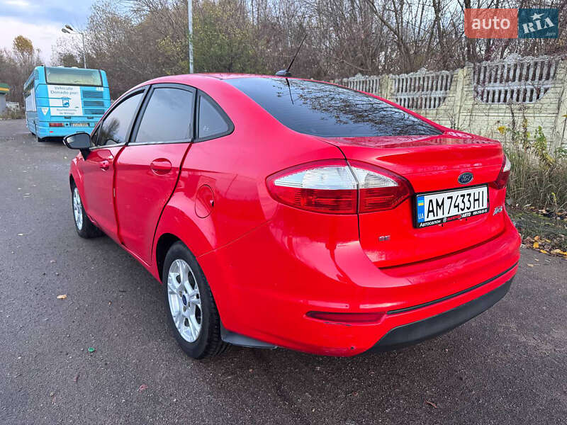 Седан Ford Fiesta 2015 в Житомирі фото 3 Седан Ford Fiesta 2015 в Житомирі