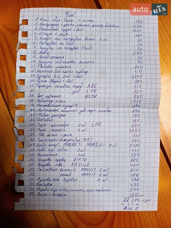 Хэтчбек Ford Fiesta 1991 в Заболотове