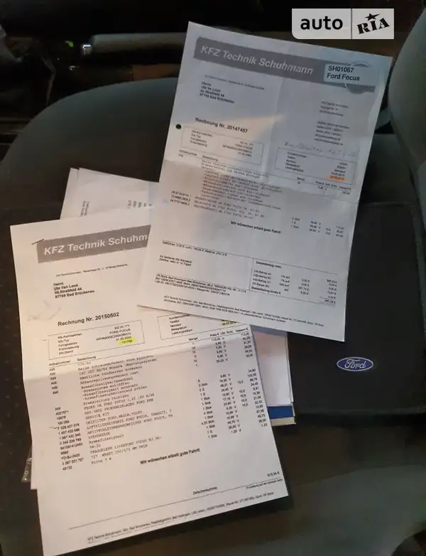 Универсал Ford Focus 2003 в Краматорске документ