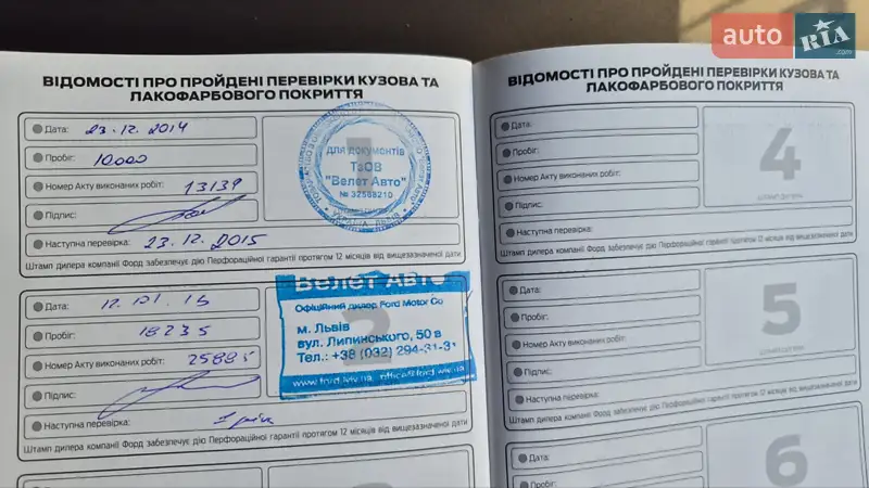 Седан Ford Focus 2013 в Львові документ 4 фото Седан Ford Focus 2013 в Львові документ
