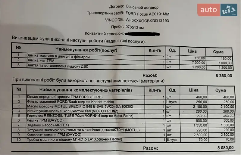 Хэтчбек Ford Focus 2013 в Днепре документ 2 фото Хэтчбек Ford Focus 2013 в Днепре документ