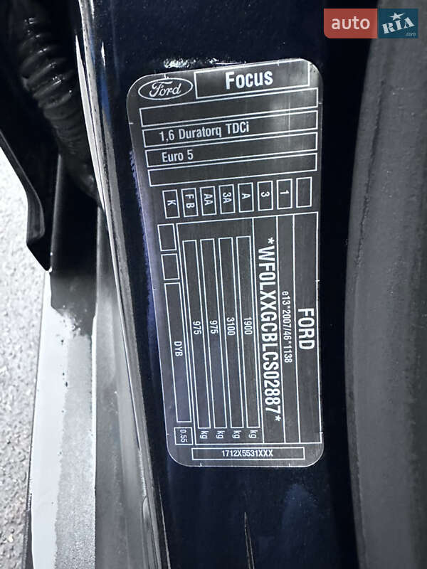 Універсал Ford Focus 2012 в Києві