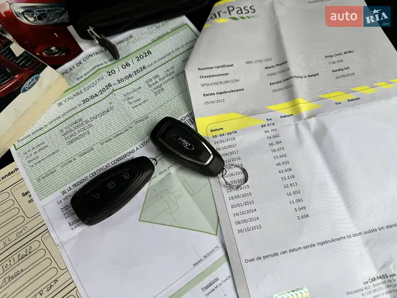 Универсал Ford Focus 2013 в Стрые документ