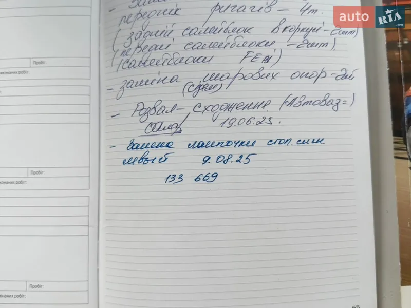 Седан Ford Focus 2016 в Вишневому документ