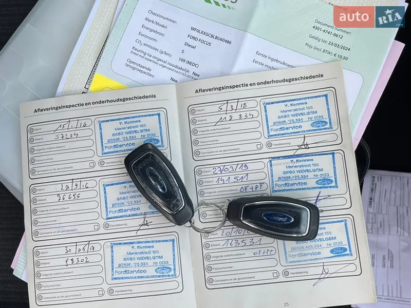 Універсал Ford Focus 2011 в Стрию документ