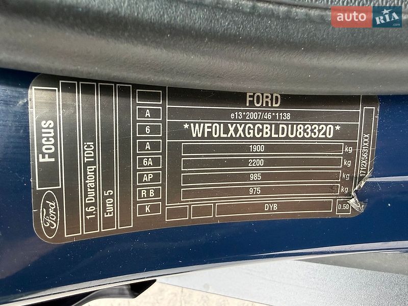 Универсал Ford Focus 2013 в Стрые
