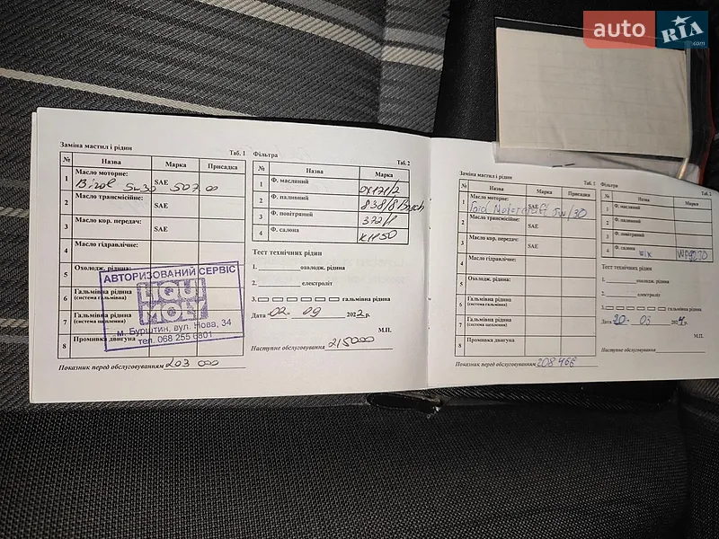 Универсал Ford Focus 2010 в Бурштыне документ