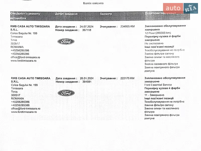 Универсал Ford Focus 2013 в Смеле документ