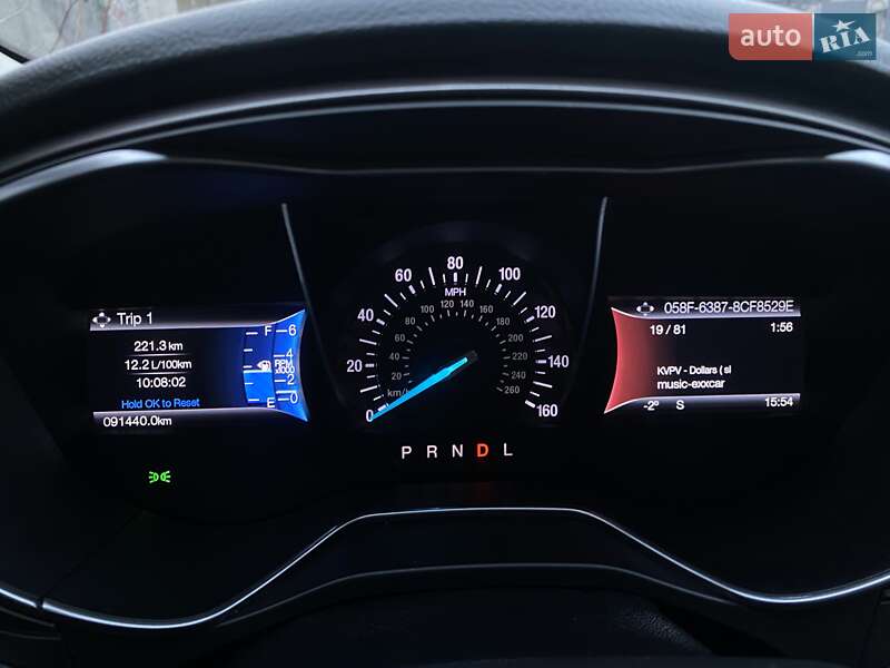 Седан Ford Fusion 2016 в Виннице