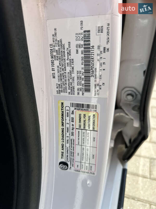 Седан Ford Fusion 2013 в Хусте