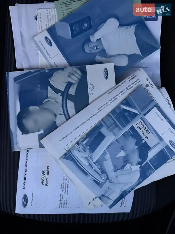 Хэтчбек Ford Fusion 2008 в Звенигородке документ