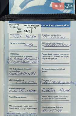 Хэтчбек Ford Fusion 2011 в 