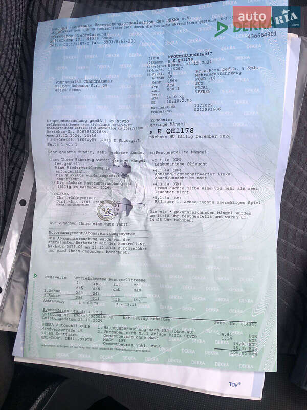 Хетчбек Ford Fusion 2006 в Луцьку фото 19 Хетчбек Ford Fusion 2006 в Луцьку