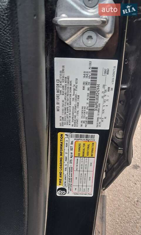 Седан Ford Fusion 2018 в Варве фото 10 Седан Ford Fusion 2018 в Варве