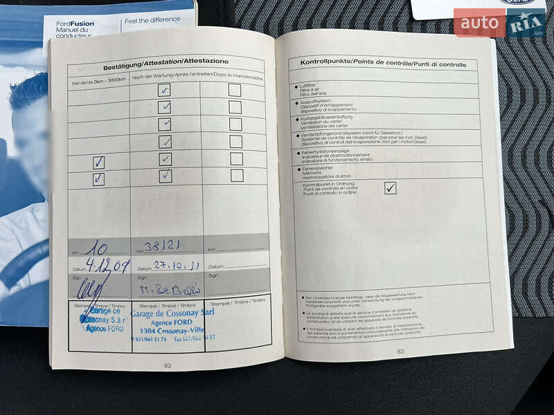 Хэтчбек Ford Fusion 2009 в Луцке