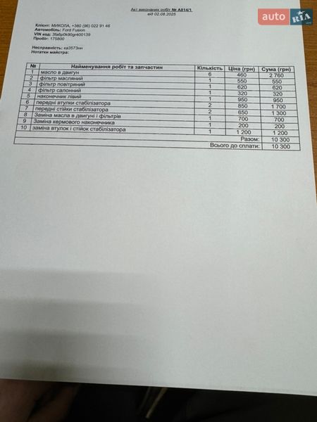 Седан Ford Fusion 2016 в Киеве