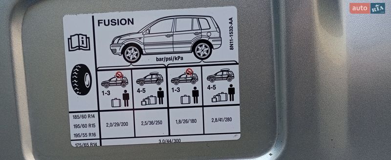 Хэтчбек Ford Fusion 2009 в Радивилове фото 49 Хэтчбек Ford Fusion 2009 в Радивилове