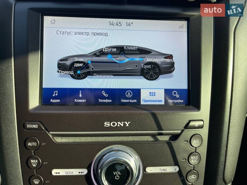 Седан Ford Fusion 2019 в Харькове
