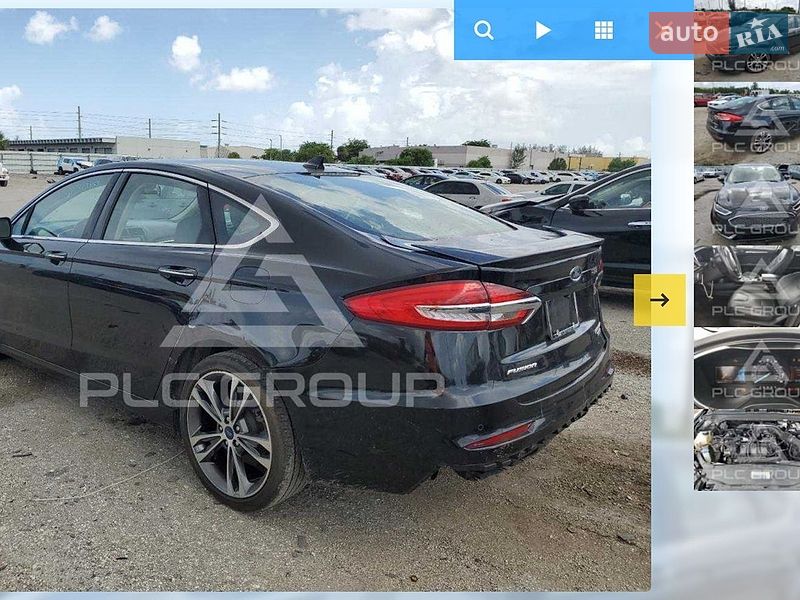 Седан Ford Fusion 2019 в Каменке-Бугской