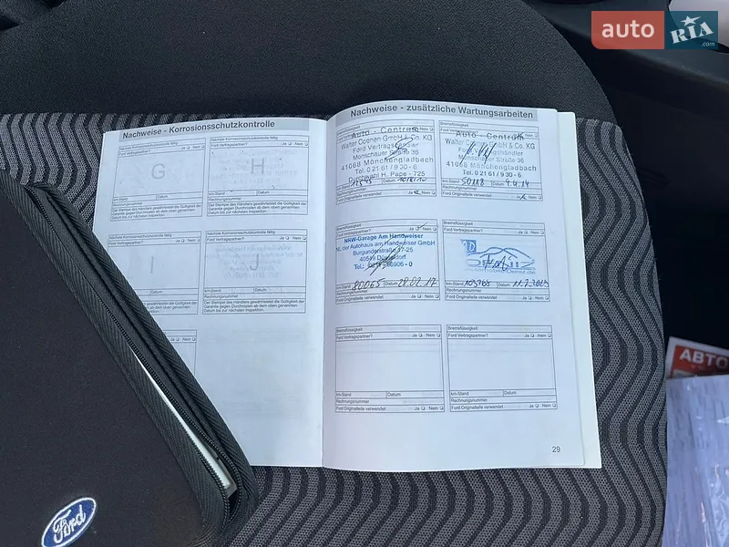 Хетчбек Ford Fusion 2008 в Вінниці документ