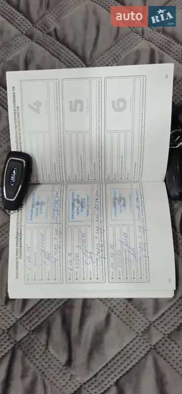 Внедорожник / Кроссовер Ford Kuga 2013 в Днепре документ