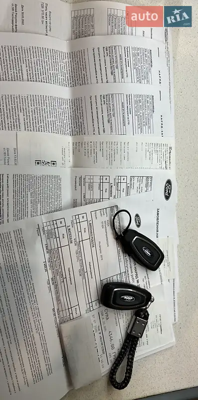 Внедорожник / Кроссовер Ford Kuga 2019 в Днепре документ
