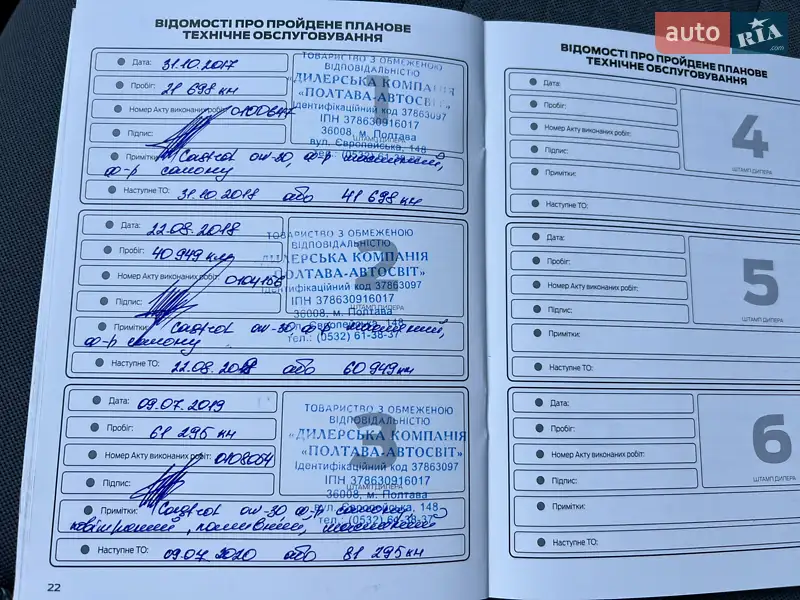 Позашляховик / Кросовер Ford Kuga 2016 в Києві документ