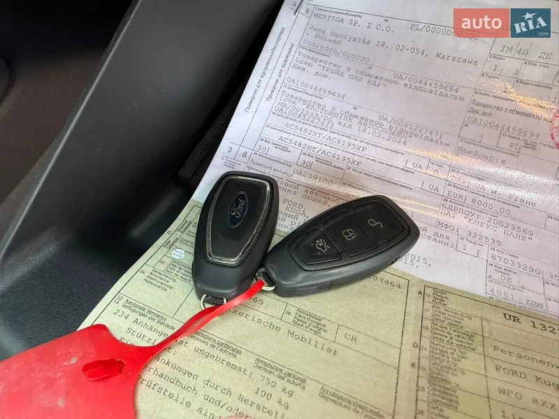 Позашляховик / Кросовер Ford Kuga 2015 в Рівному документ