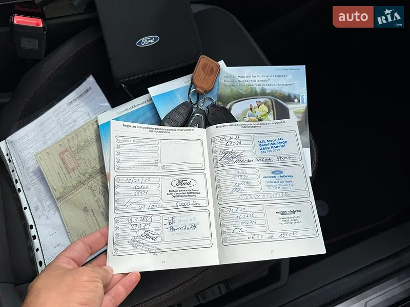 Внедорожник / Кроссовер Ford Kuga 2018 в Тернополе документ