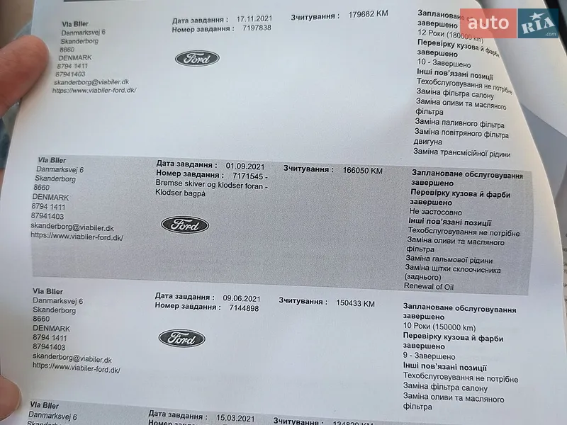 Универсал Ford Mondeo 2018 в Киеве документ