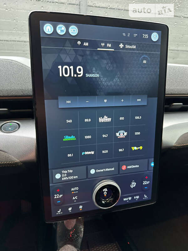 Внедорожник / Кроссовер Ford Mustang Mach-E 2022 в Киеве