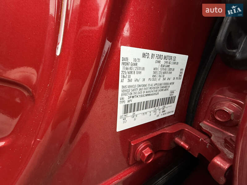 Внедорожник / Кроссовер Ford Mustang Mach-E 2021 в Киеве