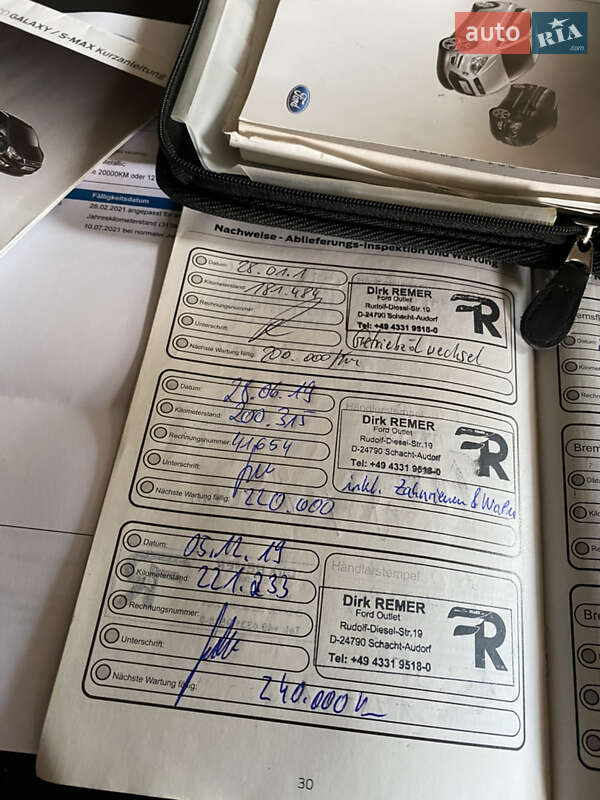 Минивэн Ford S-Max 2014 в Южном