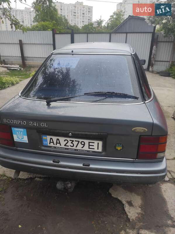 Лифтбек Ford Scorpio 1987 в Киеве фото 4 Лифтбек Ford Scorpio 1987 в Киеве