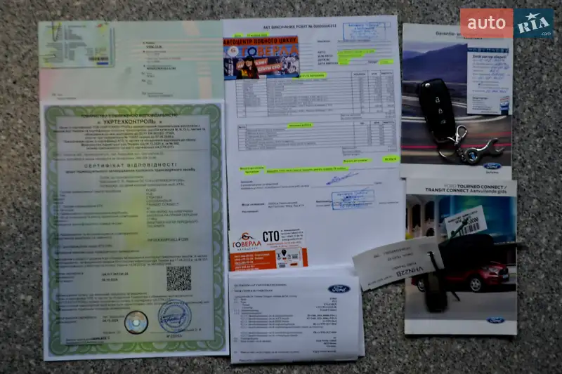 Грузовой фургон Ford Transit Connect 2020 в Хмельницком документ 2 фото Грузовой фургон Ford Transit Connect 2020 в Хмельницком документ