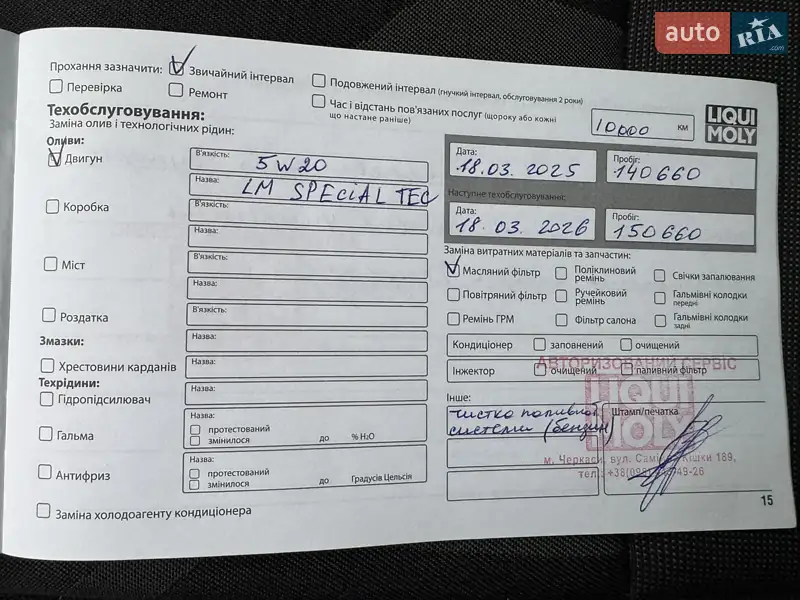 Мінівен Ford Transit Connect 2016 в Черкасах документ