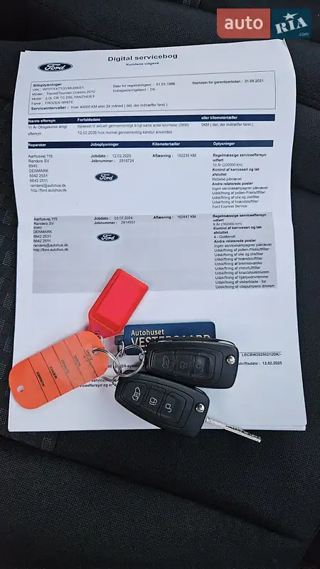 Вантажний фургон Ford Transit Custom 2021 в Бережанах документ